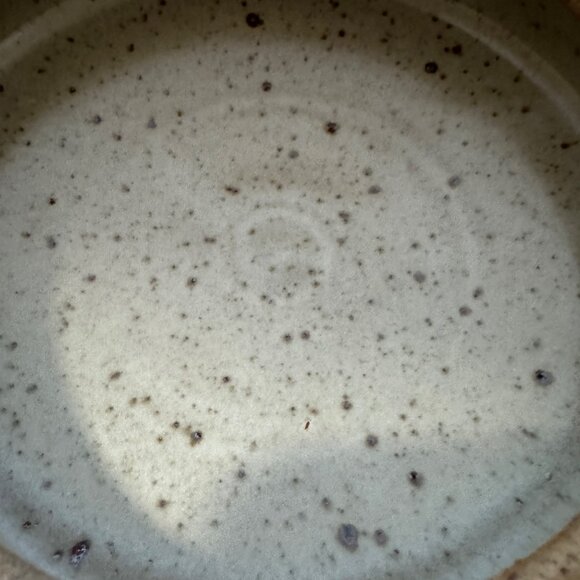 Studio Art Pottery Signed Bunny McBride Stoneware 2 Pc Jar Glazed Speckles RARE - Picture 15 of 16